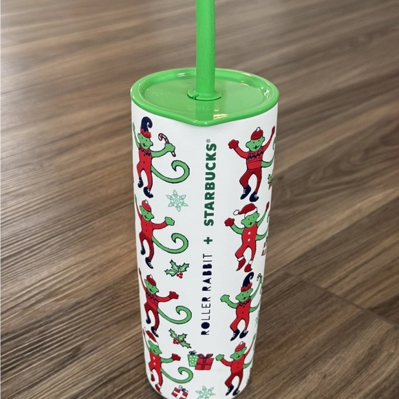 Starbucks | Kitchen | Starbucks Roller Rabbit Christmas Tumbler Limited ...